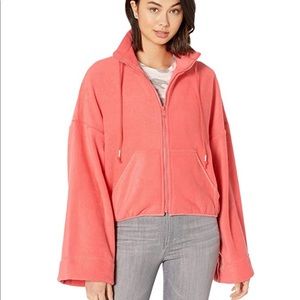 NWT Free People Climb High Fleece Coral Small